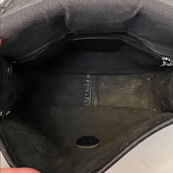 VINTAGE 90’s BRIGHTON LEATHER BRAIDED STRAP CROSSBODY BAG - Picture 9 of 16